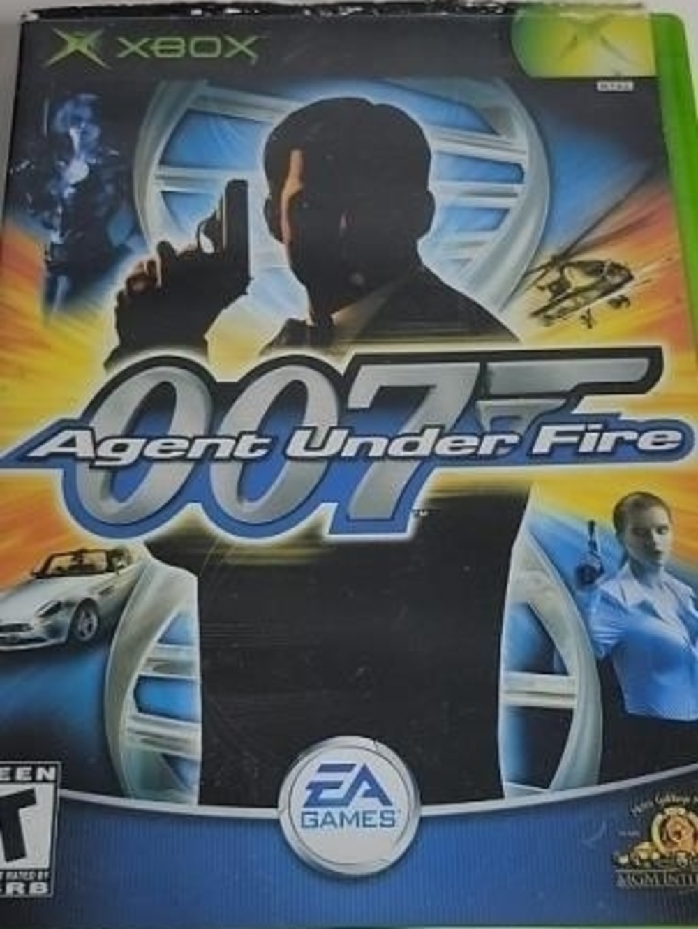 007: Agent Under Fire - Xbox Game (Black & Blue)